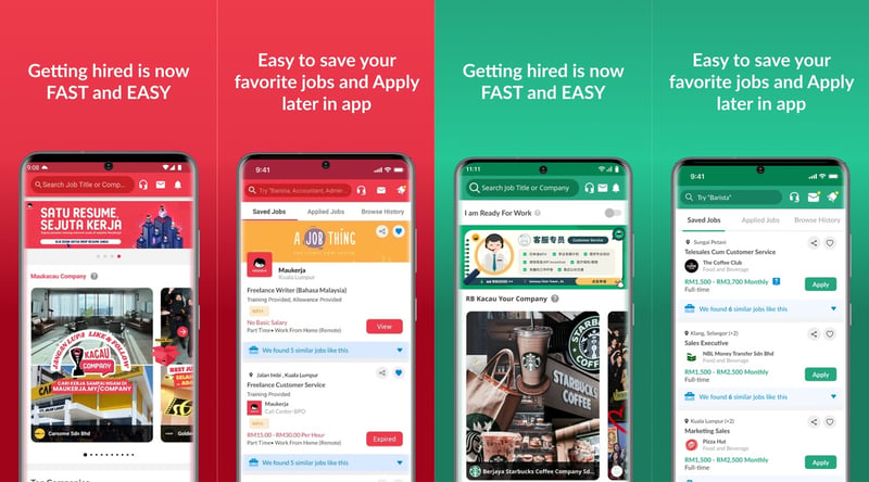 Maukerja and Ricebowl app